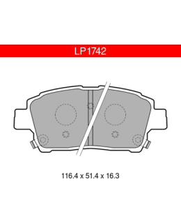 DELPHI LP1742 TOYOTA ETUJARRUPALASARJA Main Image