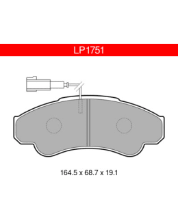 DELPHI LP1751 CITROEN FIAT PEUGEOT ETUJA Main Image