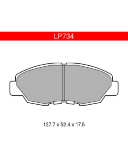 DELPHI LP734 HONDA ETUJARRUPALASARJA Main Image
