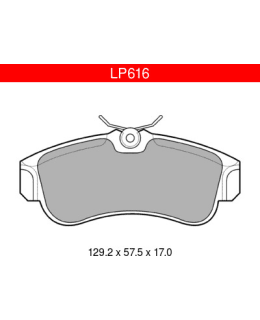 DELPHI LP616 NISSAN ETUJARRUPALASARJA Main Image