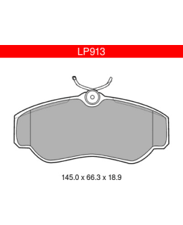 DELPHI LP913 LAND ROVER ETUJARRUPALASARJ Main Image