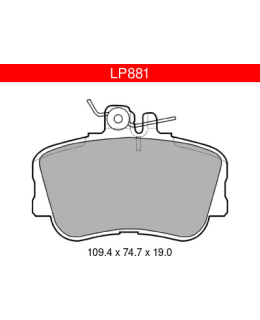 DELPHI LP881 MERCEDES ETUJARRUPALASARJA Main Image