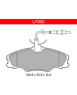 DELPHI LP985 PEUGEOT ETUJARRUPALASARJA Main Image