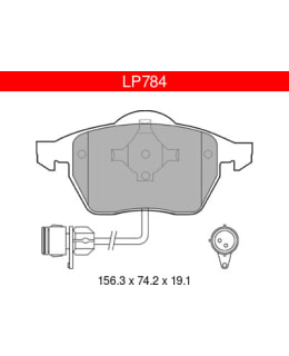 DELPHI LP784 AUDI FORD SEAT VW ETUJARRUP Main Image