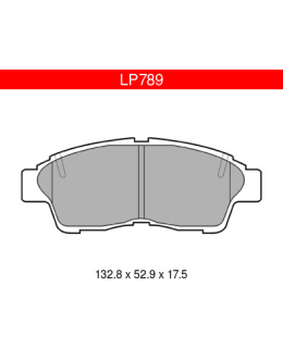 DELPHI LP789 TOYOTA ETUJARRUPALASARJA Main Image
