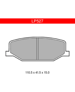 DELPHI LP527 SUZUKI ETUJARRUPALASARJA Main Image