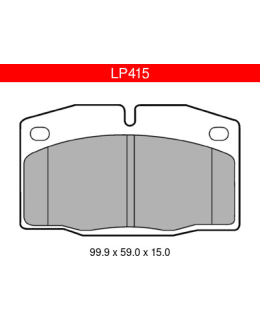 DELPHI LP415 OPEL ETUJARRUPALASARJA Main Image