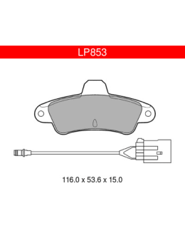 DELPHI LP853  FORD TAKAJARRUPALASARJA Main Image