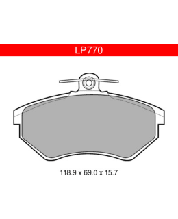 DELPHI LP770 AUDI SEAT VW ETUJARRUPALASA Main Image