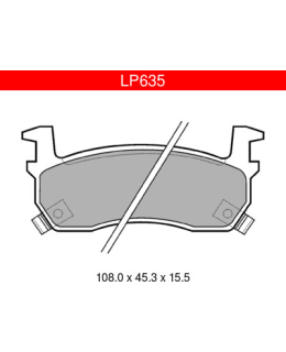 DELPHI LP635 NISSAN ETUJARRUPALASARJA Main Image