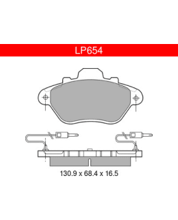 DELPHI LP654  JARRUPALASARJA Main Image