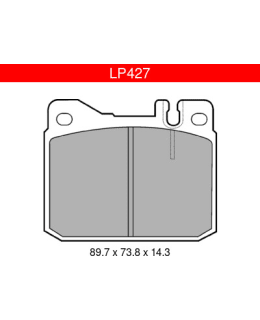 DELPHI LP427 MERCEDES ETUJARRUPALASARJA Main Image