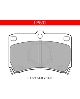 DELPHI LP531 MAZDA ETUJARRUPALASARJA Main Image