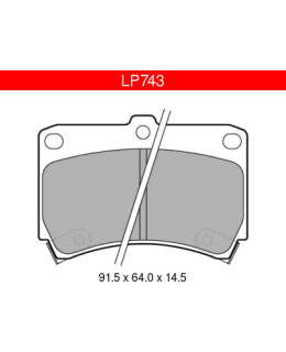DELPHI LP743 KIA MAZDA ETUJARRUPALASARJA Main Image