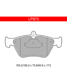 DELPHI LP873 OPEL SAAB ETUJARRUPALASARJA Main Image