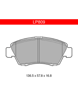 DELPHI LP809 HONDA ETUJARRUPALASARJA Main Image