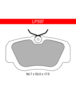DELPHI LP597 MERCEDES ETUJARRUPALASARJA Main Image