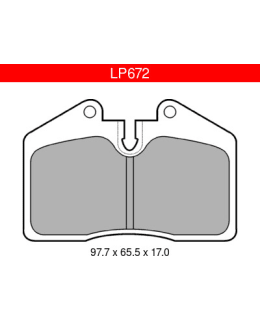 DELPHI LP672 /TAKA PORSCHE ETUJARRUPALAS Main Image