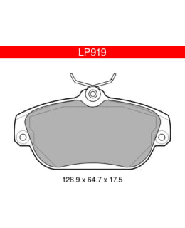 DELPHI LP919 VOLVO ETUJARRUPALASARJA Main Image