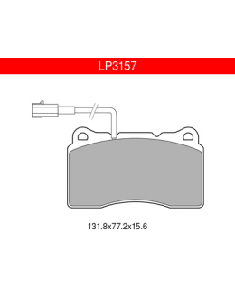 DELPHI LP3157 ALFA ROMEO ETUJARRUPALASAR Main Image