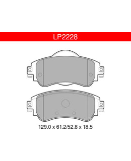 DELPHI LP2228 CITROEN ETUJARRUPALASARJA Main Image