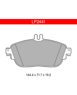 DELPHI LP2441 MERCEDES ETUJARRUPALASARJA Main Image