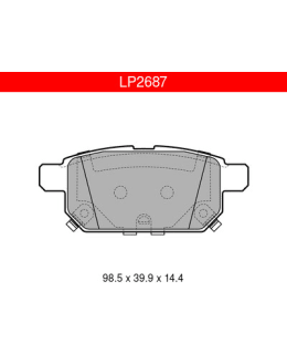 DELPHI LP2687 SUZUKI TAKAJARRUPALASARJA Main Image
