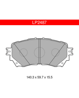 DELPHI LP2487 MAZDA 6 12- ETUJARRUPALASA Main Image