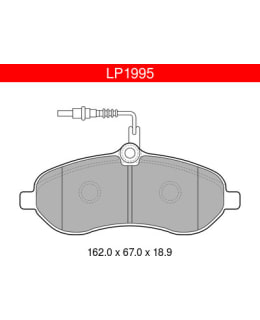 DELPHI LP1995 CITROEN FIAT PEUGEOT ETUJA Main Image