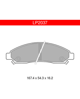 DELPHI LP2037 ISUZU ETUJARRUPALASARJA Main Image