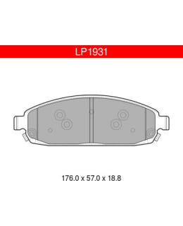 DELPHI LP1931 JEEP ETUJARRUPALASARJA Main Image