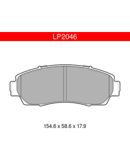 DELPHI LP2046 HONDA ETUJARRUPALASARJA Main Image