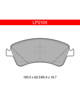 DELPHI LP2104 AUDI TOYOTA ETUJARRUPALASA Main Image