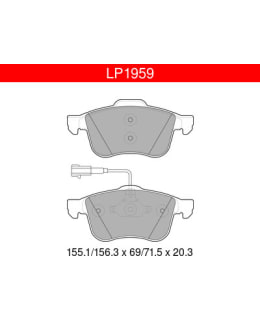 DELPHI LP1959 ALFA ETUJARRUPALASARJA Main Image