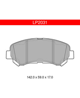 DELPHI LP2031 NISSAN ETUJARRUPALASARJA Main Image