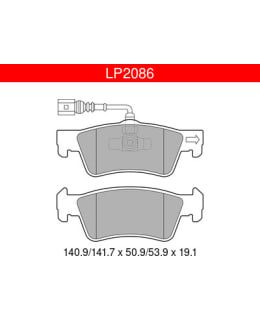DELPHI LP2086  VW TAKAJARRUPALASARJA Main Image