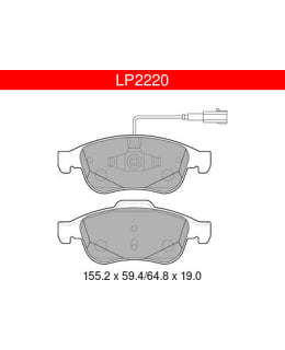 DELPHI LP2084 OPEL SAAB TAKAJARRUPALASA Main Image