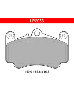 DELPHI LP2056 PORSCHE ETUJARRUPALASARJA Main Image