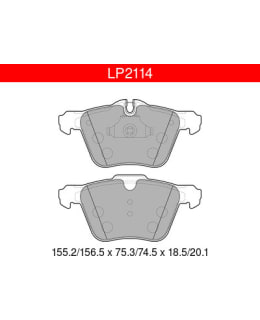 DELPHI LP2114 JAGUAR ETUJARRUPALASARJA Main Image
