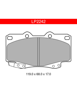 DELPHI LP2242 TOYOTA ETUJARRUPALASARJA Main Image