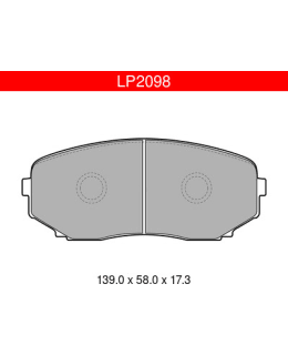 DELPHI LP2098 MAZDA ETUJARRUPALASARJA Main Image