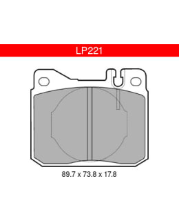 DELPHI LP221 MERCEDES ETUJARRUPALASARJA Main Image