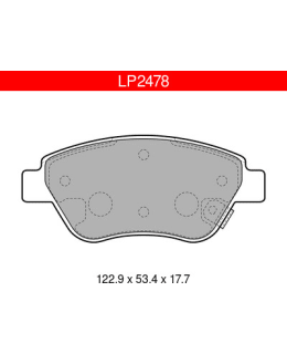 DELPHI LP2478 VAUXHALL-OPEL ETUJARRUPALA Main Image