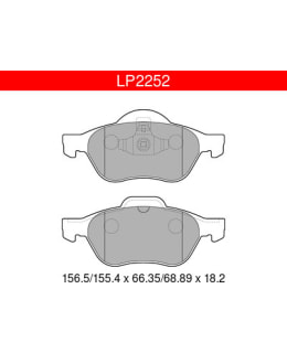 DELPHI LP2252 RENAULT ETUJARRUPALASARJA Main Image