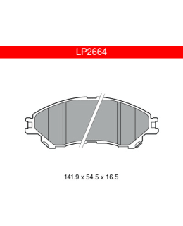 DELPHI LP2664 SUZUKI ETUJARRUPALASARJA Main Image