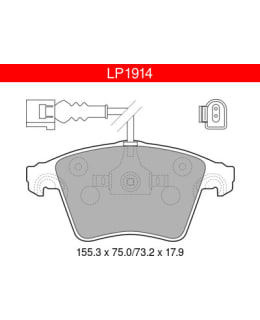 DELPHI LP1914 VW ETUJARRUPALASARJA Main Image