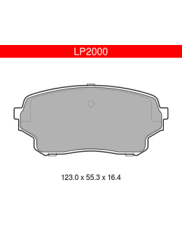 DELPHI LP2000 SUZUKI ETUJARRUPALASARJA Main Image