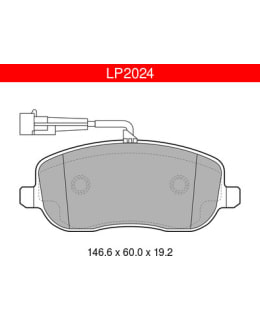 DELPHI LP2024 FIAT ETUJARRUPALASARJA Main Image