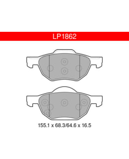 DELPHI LP1862 HONDA ETUJARRUPALASARJA Main Image