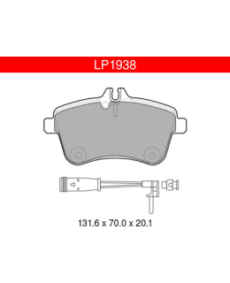 DELPHI LP1938 MERCEDES ETUJARRUPALASARJA Main Image